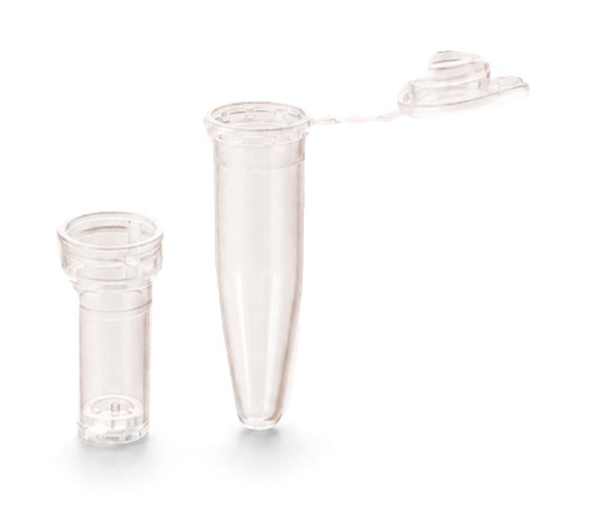 1.5 mL filter and outer-tube components